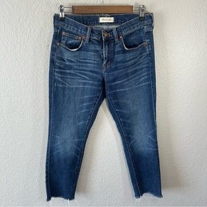 Madewell | The Slim Boyjean w/ Raw Hem Women’s Denim Jeans‎ size 25
